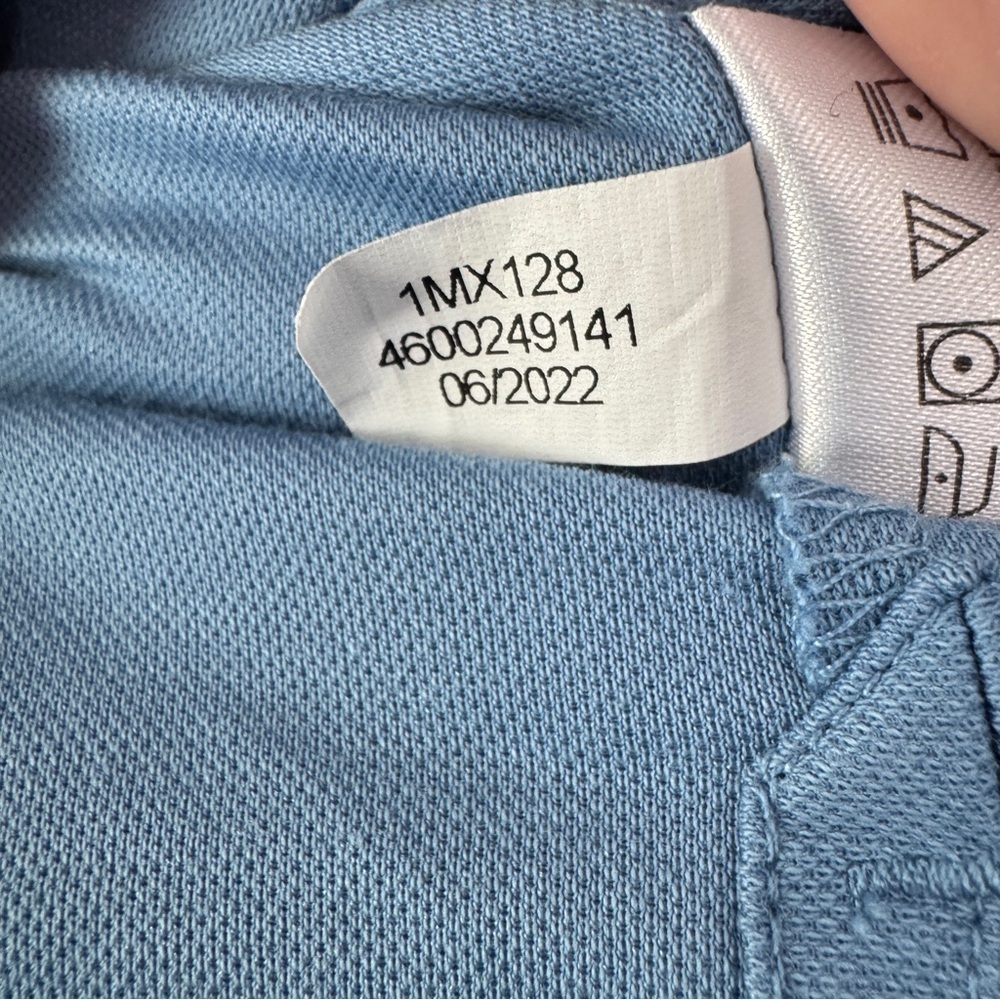 Travis Mathew Scrambler Golf Polo Blue Size Large 1MX128 Athleisure Performance - Picture 6 of 8